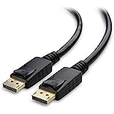 Cable Matters Gold Plated DisplayPort to DisplayPort Cable 6 Feet - 4K Resolution Ready