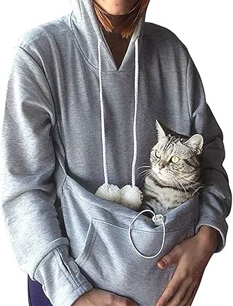cat pouch sweatshirt amazon