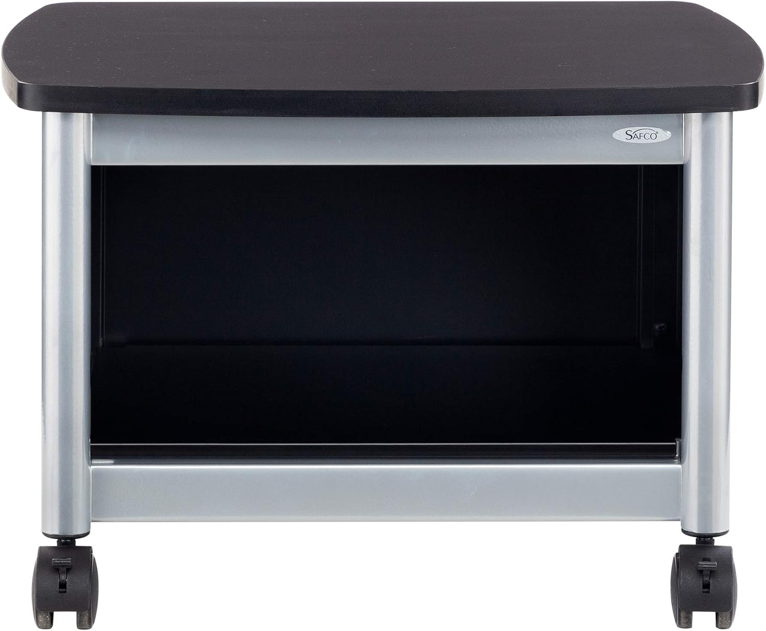 Safco Products Scoot Underdesk Printer Stand , Black, Powder Coat Finish, Swivel Wheels for Mobility: Furniture & Decor