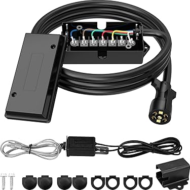 Enchufe Adaptador De Corriente, Conector De Remolque, | Cuotas Sin Interés