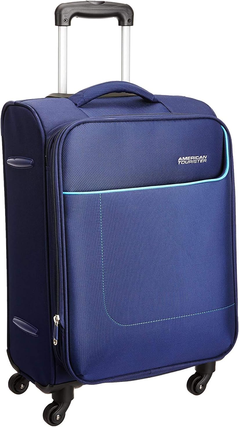 American Tourister Jamaica Soft Cabin Luggage travel trolley bag, Navy