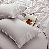 OnlySet 4Pcs Organic Linen Sheets Queen