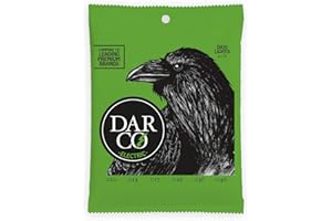 Darco® Electric Guitar Strings – Nickel, Light Gauge | Durable, High-Performance Strings at an Affordable Price | Bright Tone with Smooth Feel