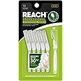 Reach Interdental Brush Cleaners, 1.3mm, Wide, Sensitive Gum Protection, Plaque Remover for Teeth, Braces Flossers, Braces Brush, Dental Toothbrushes, Oral Care, 1 Pack, 10 Count