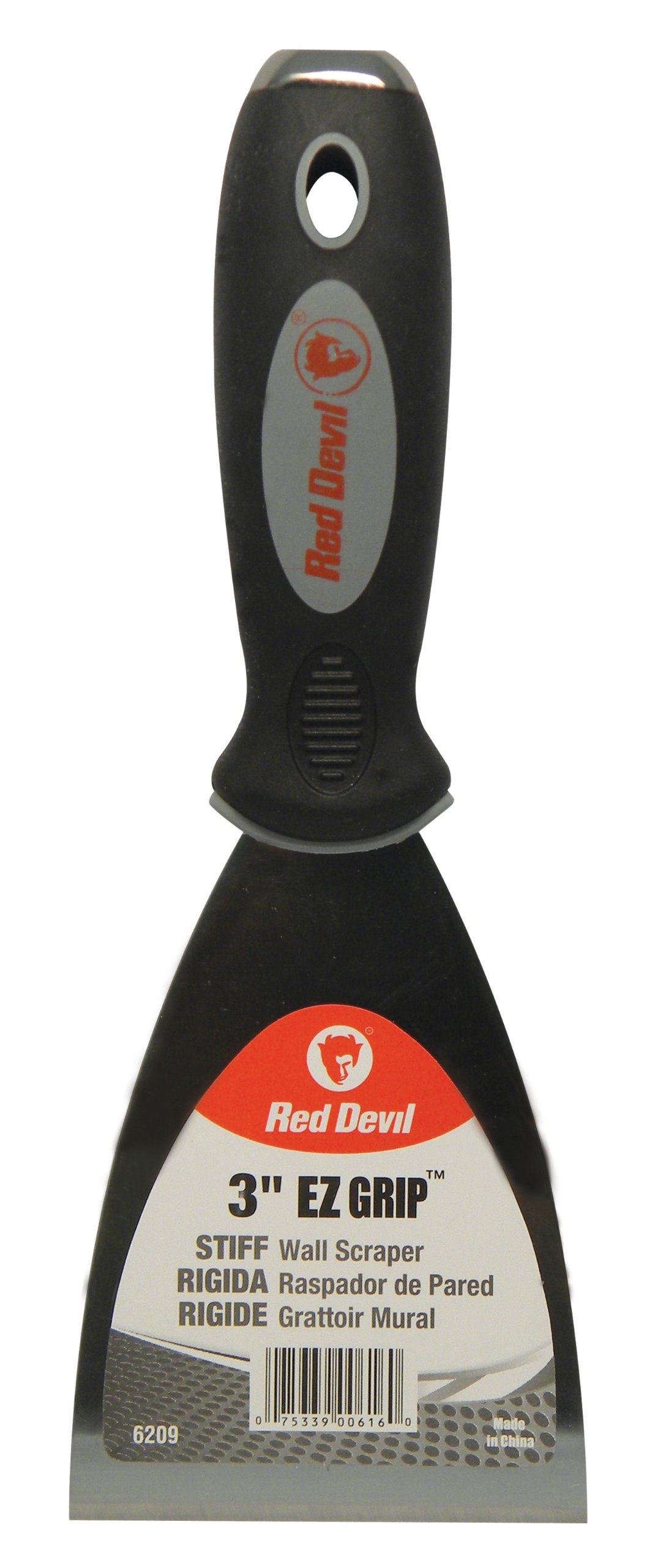 Red Devil 6209 EZ Grip Wall Scraper, 3 Inch