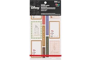 THE HAPPY PLANNER Happy Planner Disney Winnie-The-Pooh 30-Sheet Sticker Set for Planners, Calendars, and Journals, Easy-Peel Stickers, Scrapbook Accessories, 566 Stickers Total, Hunny Fields