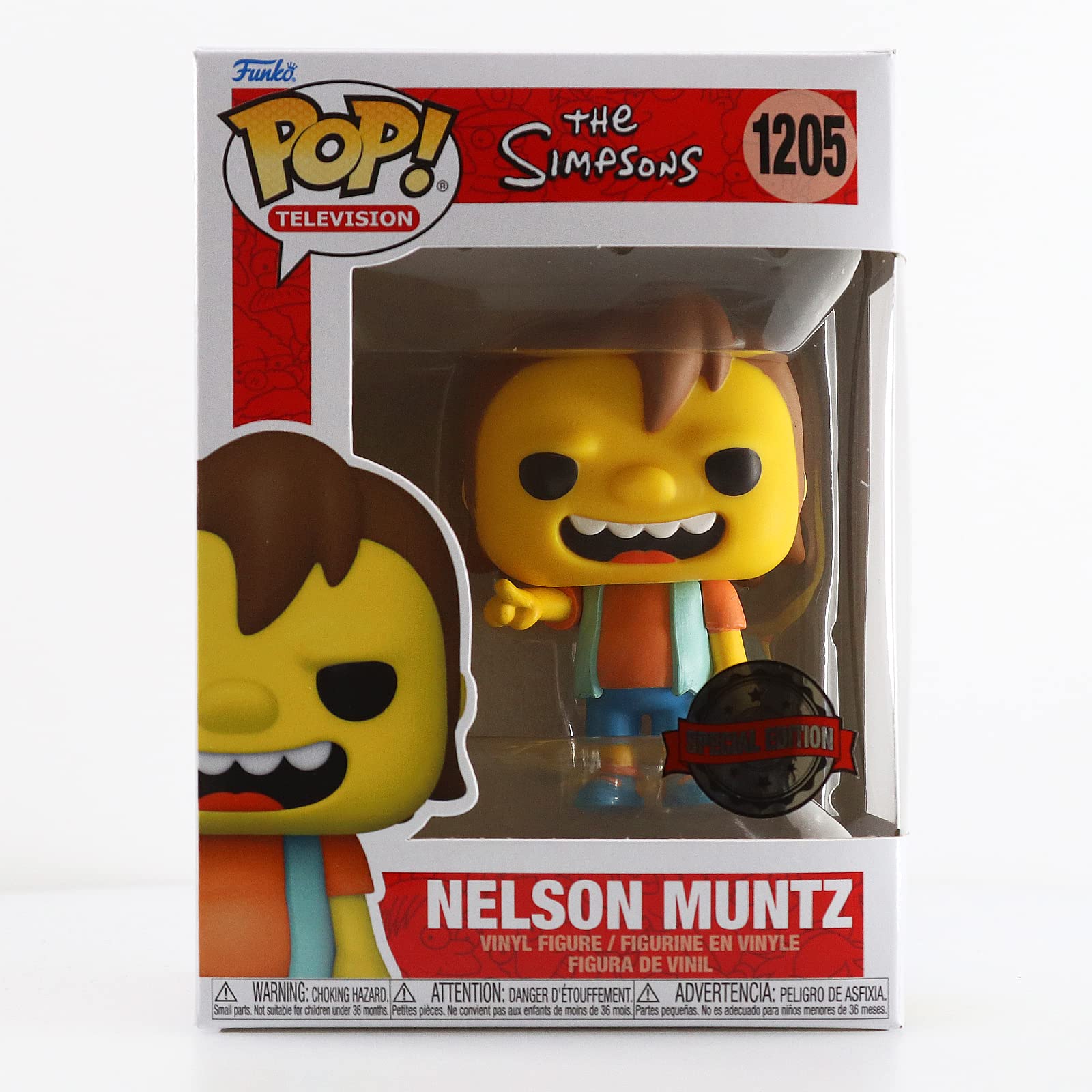Funko POP! Animation: Simpsons - Nelson - the Simpsons - Collectable Vinyl Figure - Gift Idea - Official Merchandise - Toys for Kids & Adults - TV Fans - Model Figure for Collectors and Display