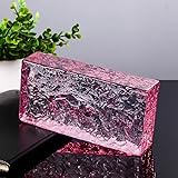 Yutianli Pink Transparent Ice Crystal Patterned