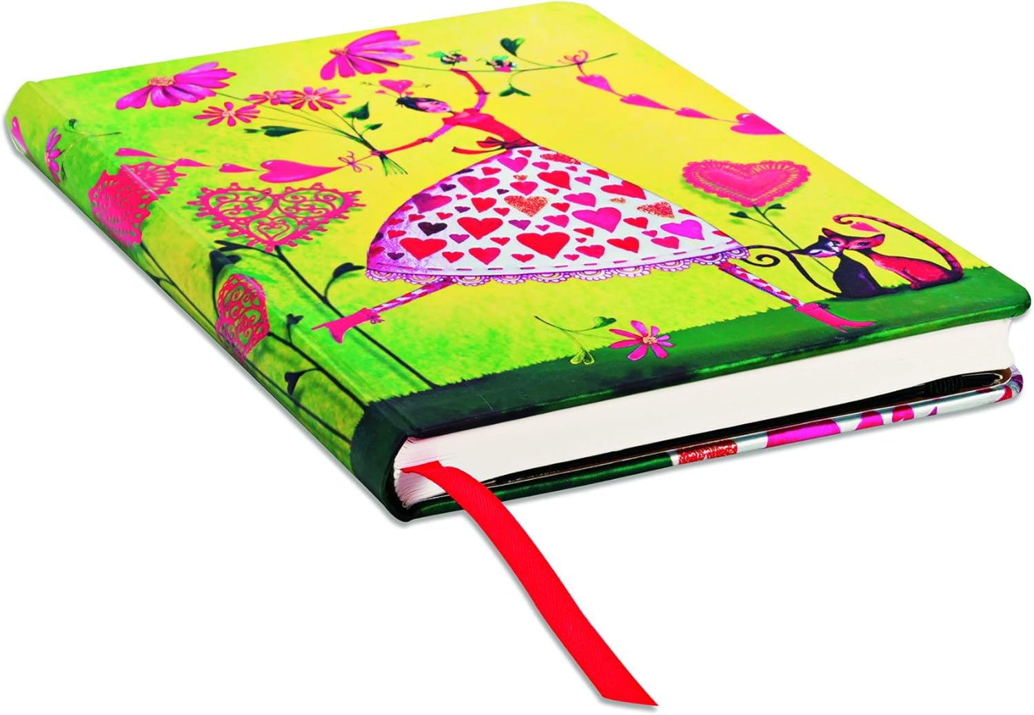 Paperblanks Mila Marquis Ruled Midi Notebook- Valentina (Mila Marquis Collection), Midi (170 x 120) - Image 4