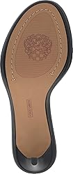 Vince Camuto Women's Frena Heeled Sandal, Black, 11