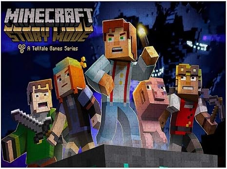 Amazon Co Jp マインクラフト ジグソーパズル 500 1000個 木製パズル 知的減圧 楽しいパズル 学生 子供 大人のパズル おもちゃ アニメ 漫画 壁飾り ホーム キッチン