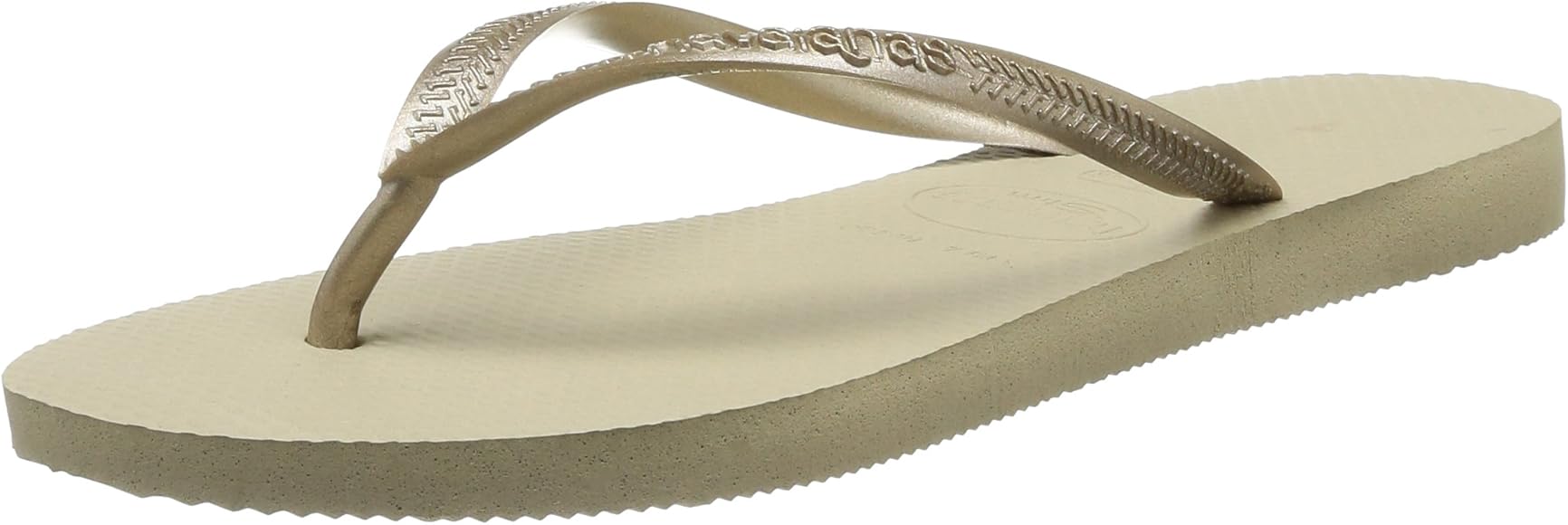havaianas slim sand grey light golden