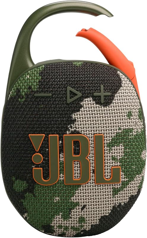 Clip 5, Altavoz Inalámbrico Portátil con Bluetooth, Camuflaje