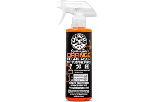 Chemical Guys, Signature Series Orange Degreaser Spray, Heavy Duty, 16 oz | Heavy-duty citrus degreaser breaks down grease and oil on engines, tires, tools and undercarriages, dilutable