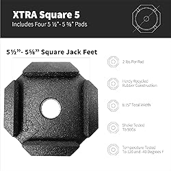 SnapPad Xtra RV Leveling Pads - Permanent Jack