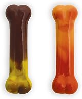 Nylabone Extreme Tough Dog Chew Toy Small 2-Piece Cheeseburger Apple Flavor view 5