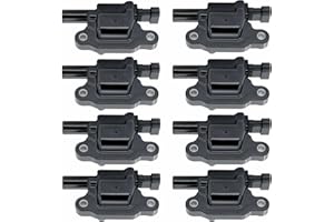 POHILA Set of 8 Square Ignition Coil Pack Replacement for Chevrolet GMC Cadillac Camaro Corvette Express Impala CTS Rainier Avalanche Silverado Suburban Savana V8 Replace# UF413 12611424 12570616