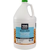 Teakdecking Systems (TDS ECO-300 Teak &amp; Composite Cleaner - 1 Gallon | Marine teak restorer and brightener, removes dirt &amp; grime, revives wood grain, ideal for decks, furniture, boats
