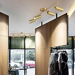 BOKT Modern Gold 4-Lights LED Track Lighting Kit