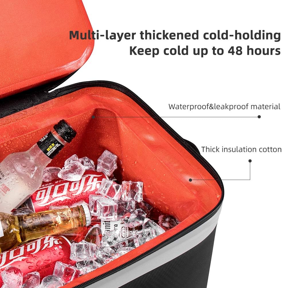 ROCK BROS Soft Cooler Bag Insulated Waterproof 30 CAN Large Cooler Bag Leak Proof Beach Bag with Cooler for Camping Picnic Fishing Boating Golf : Sports & Outdoors