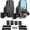 KEMIMOTO UTV Mirrors UTV Side Mirrors Fits 1.6-2 IN Roll Cage Compatible with Pioneer Polaris RZR 900 1000 Can Am Kawasaki Mu