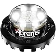 Abrams Blaster Emergency Vehicle LED Hideaway/Surface Mount Strobe Warning Light - White/White