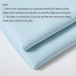 MaiMaiSuan 60" Wide Light Blue Chiffon Fabric by