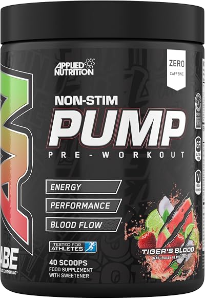 Applied Nutrition ABE Pump Pre Workout All Black Everything 500g Tigers Blood