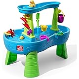 Step2 Rain Showers Splash Pond Water Table | Kids Water Play Table with 13-Pc Accessory Set