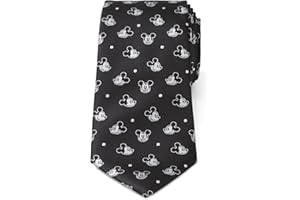 Cufflinks Inc. Disney Silk Neckties for Men, Officially Licensed.
