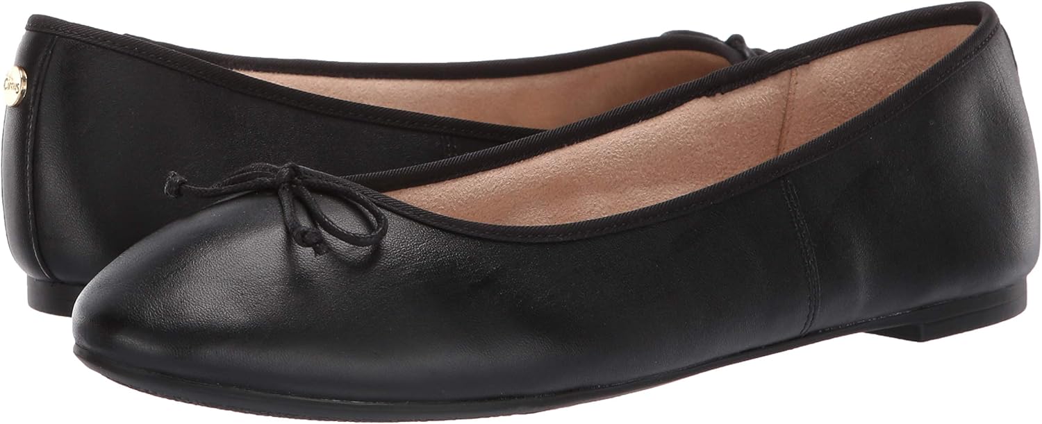 circus by sam edelman charlotte women's leather ballet flats