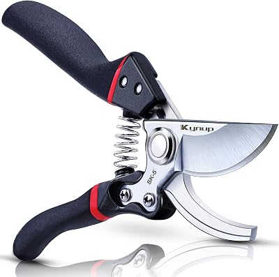 Kynup Garden Secateurs SK-5 Steel Pruning Shears Ergonomic Anti-Slip Handles
