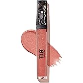 The Lip Bar - Lip Gloss, Baddie (Shimmer Pink) - Gloss Up Sheer Finish - Smooth, Not Sticky Formula - Moisturizing Coconut Oil, Olive Oil, Argan Oil & Vitamin E - Vegan & Cruelty Free - .30 fl oz