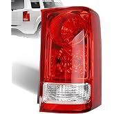 Tail Light Assembly Compatible with 2009-2015 Honda Pilot Right Side RH | Rear Taillight Replacement with Bulb Wiring Harness Replaces 33500-SZA-A02 HO2801174 for Passenger Side Honda Pilot