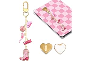 LMZLJZ Charm Chains for Kindle,Cute E-reader Phone Charm Bracelets Accessories Compatible for Kindle E-Reader Phone iPad AirPod,Gifts for Reader Booklovers