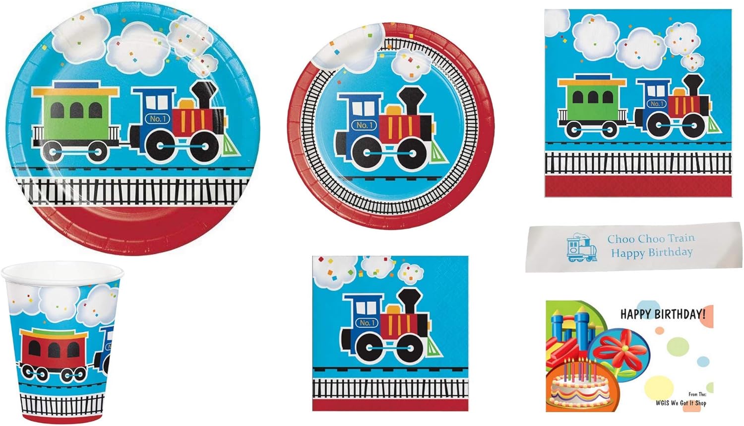 Choo Choo Train Party Supplies All Aboard