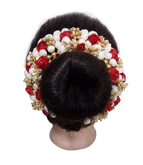 Buy Kabello Party Wear Hair Accessories Gajra Perfect Durga Puja