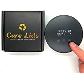 Cure Lids Controller Brain - Exchanges Fresh Air Automatically for Harvesting &amp; Compatible with Gamma Seal Lids, Yellow Top Bins, Metal Containers, Smart Curing, Hydroponics, Herb Guarding