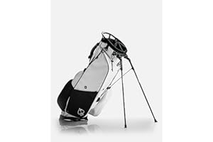 Pins & Aces Player Preferred Golf Bag - Premium Design, Lightweight Golf Bag with Stand - Velvet-Lined 5-Way Club Divider System