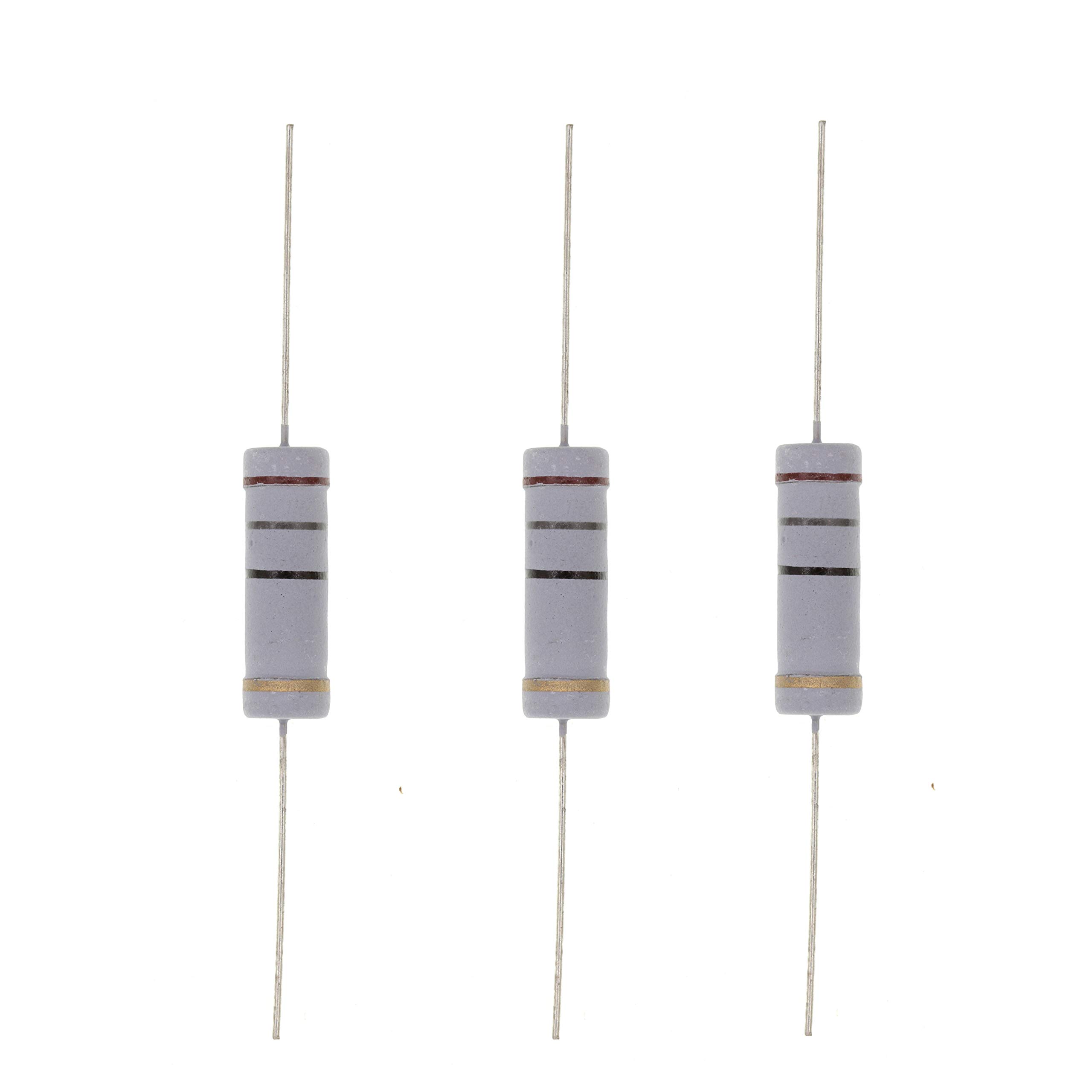 HUABAN 10PCS 5W 5 Watts 18R 18 Ohm 5% Metal Oxide Film Resistor