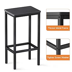 ODK Bar Stools Set of 2, Counter Height
