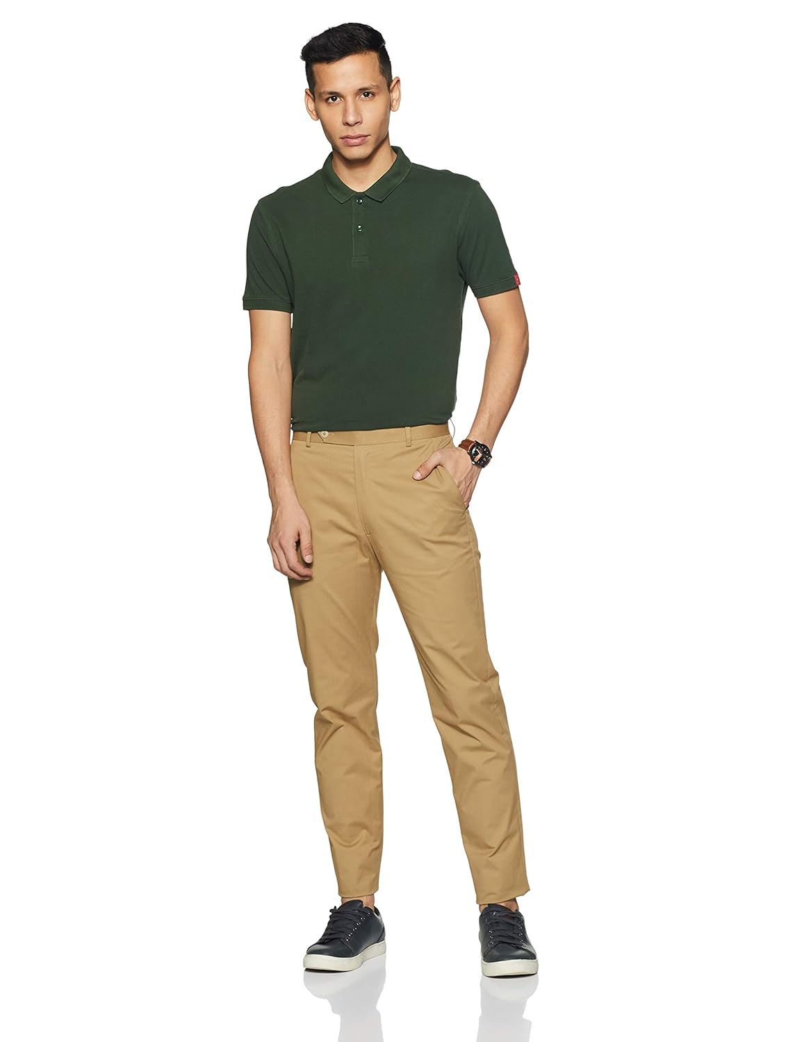 levi's men's solid slim fit polo