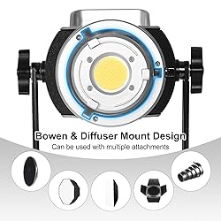 GVM 200W RGB Video Light, Bi-Color COB Photography