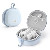 Headphone Case Hard Shell for BERIBES/Beats/Soundcore Anker/Bose/KVIDIO | Fits TOZO/Skullcandy/Foldable Over-Ear Headphones Portable Travel Organizer Bag