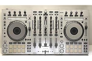 DUMNFIO Protective Cover Skin for Pioneer DJ DDJ-SX2,Protective Film Sticker (Brushed Silver)
