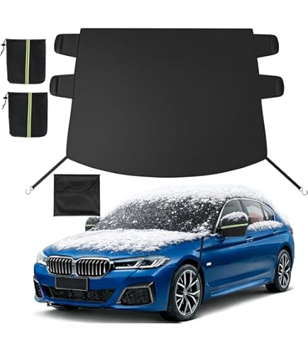 Windshield Cover For Ice And Snow - 600D Oxford Fabric Car