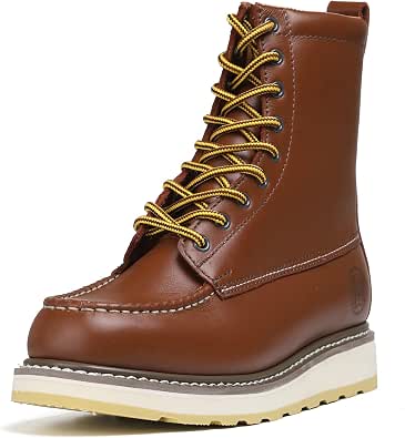 84994/86994 - Botas de trabajo para hombre, punta suave, antideslizantes,  resistentes al agua, con cuña para construcción, seguridad para hombre :  Ropa, Zapatos y Joyería - Amazon.com