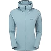 Rab Women's Borealis Hoody Jacket - Lightweight Water-Repellent Softshell Coat for Hiking & Climbing