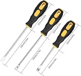 Tomoyuki 3 Pcs Upholstery Staple Remover Set Heavy Duty with Rubber Handles view 2