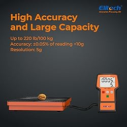 Elitech LMC-100A+ 220Lbs Refrigerant Scale